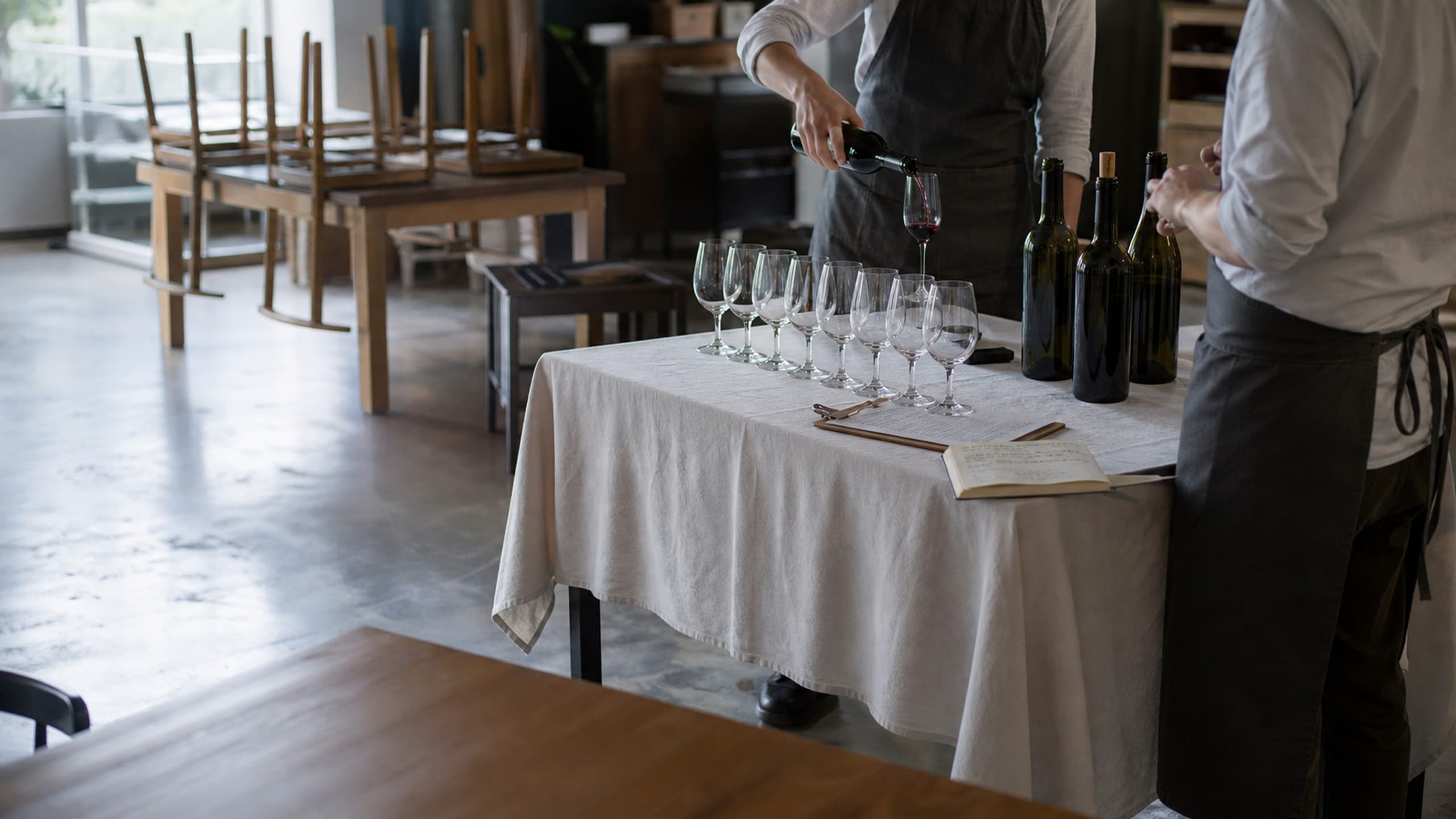 A refined hospitality wine program