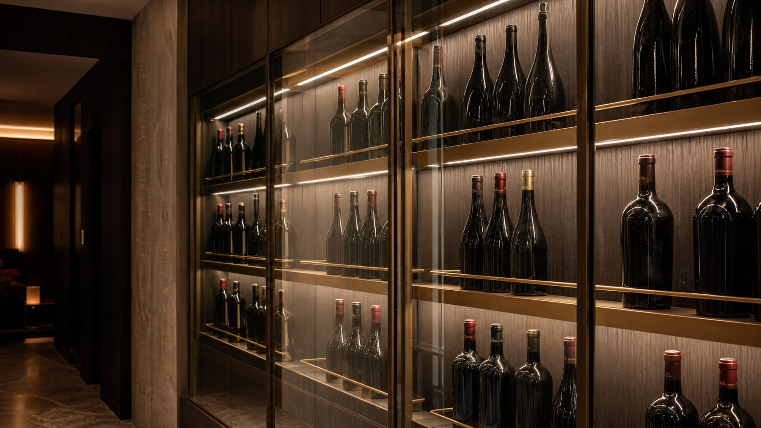 A hospitality wine list under review