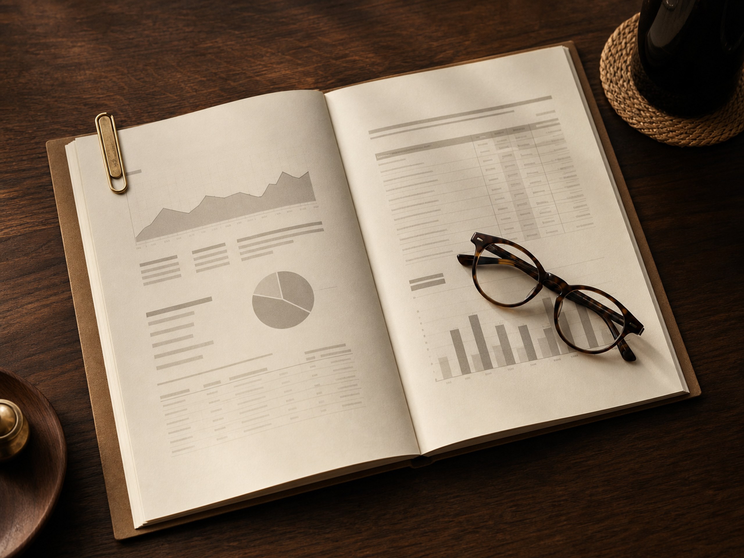 A written Prestige Vin cellar audit and valuation report